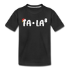 Fa-La Funny Christmas Kids' Premium T-Shirt - black