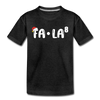 Fa-La Funny Christmas Kids' Premium T-Shirt - charcoal grey