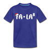 Fa-La Funny Christmas Toddler Premium T-Shirt - royal blue