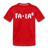 Fa-La Funny Christmas Toddler Premium T-Shirt - red