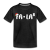 Fa-La Funny Christmas Toddler Premium T-Shirt - charcoal grey