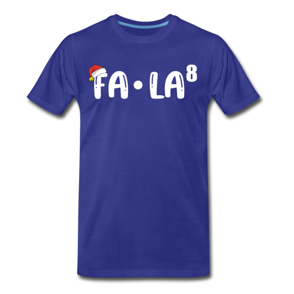 Fa-La Funny Christmas Men's Premium T-Shirt - royal blue