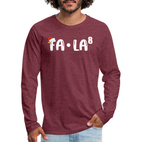 Fa-La Funny Christmas Men's Premium Long Sleeve T-Shirt