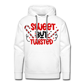 Sweet But Twisted Candy Cane Men’s Premium Hoodie