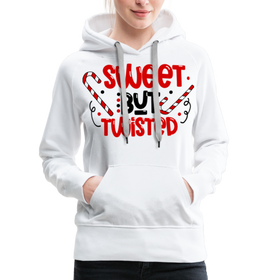 Sweet But Twisted Candy Cane Women’s Premium Hoodie