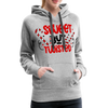 Sweet But Twisted Candy Cane Women’s Premium Hoodie - heather grey
