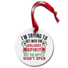 Funny Holiday Spirit Holiday Ornament