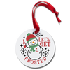 Let's Get Frosted Funny Holiday Ornament