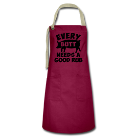 Every Butt Needs a Good Rub BBQ Artisan Apron