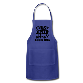 Every Butt Needs a Good Rub BBQ Adjustable Apron