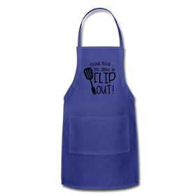 Stand Back I'm About to Flip Out! BBQ Adjustable Apron