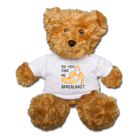Do you find me Appealing? Pun Teddy Bear