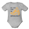 Do you find me Appealing? Pun Organic Short Sleeve Baby Bodysuit