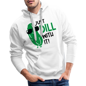 Just Dill with it! Food Pun Men's Premium Hoodie
