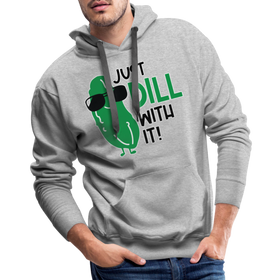 Just Dill with it! Food Pun Men's Premium Hoodie