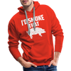 I'd Smoke That Funny BBQ Men's Premium Hoodie