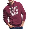 This Guy Rubs His Meat BBQ Men's Premium Hoodie