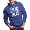 This Guy Rubs His Meat BBQ Men's Premium Hoodie