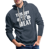 This Guy Rubs His Meat BBQ Men's Premium Hoodie