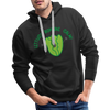 Lettuce Romaine Calm! Food Pun Men's Premium Hoodie