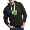 Lettuce Romaine Calm! Food Pun Men's Premium Hoodie