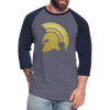 I Am Fartacus Unisex Baseball T-Shirt - heather blue/navy