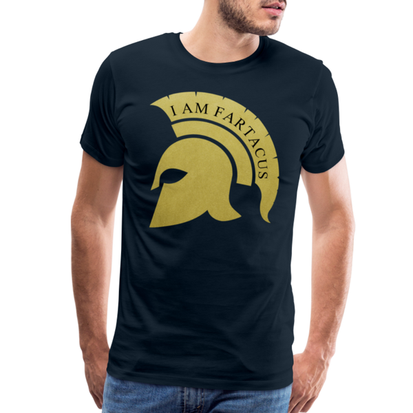 I Am Fartacus Men's Premium T-Shirt - deep navy