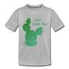 Can't Touch This! Cactus Pun Kids' Premium T-Shirt - heather gray