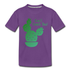 Can't Touch This! Cactus Pun Kids' Premium T-Shirt - purple