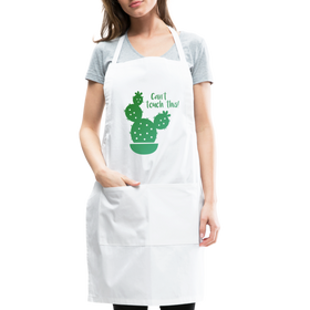 Can't Touch This! Cactus Pun Adjustable Apron