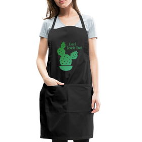 Can't Touch This! Cactus Pun Adjustable Apron