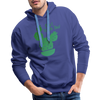 Can't Touch This! Cactus Pun Men’s Premium Hoodie - royal blue