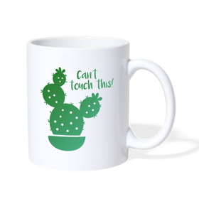 Can't Touch This! Cactus Pun Coffee/Tea Mug
