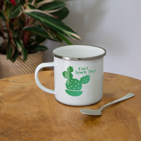 Can't Touch This! Cactus Pun Camper Mug