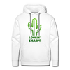 Lookin' Sharp! Cactus Pun Men’s Premium Hoodie