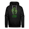 Lookin' Sharp! Cactus Pun Men’s Premium Hoodie