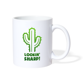 Lookin' Sharp! Cactus Pun Coffee/Tea Mug