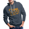 Orange You Glad to See Me? Men’s Premium Hoodie