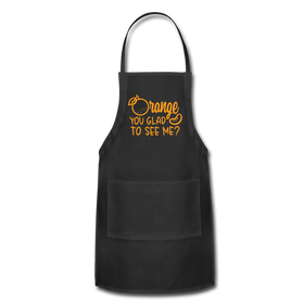 Orange You Glad to See Me? Adjustable Apron