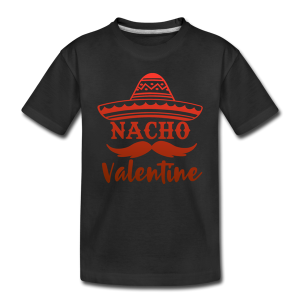 Nacho Valentine Kids' Premium T-Shirt - black