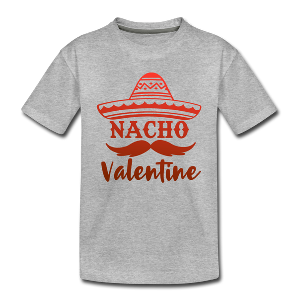 Nacho Valentine Kids' Premium T-Shirt - heather gray