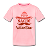 Nacho Valentine Kids' Premium T-Shirt - pink