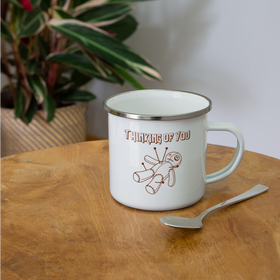 Thinking of You Voodoo Doll Camper Mug