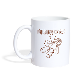 Thinking of You Voodoo Doll Coffee/Tea Mug