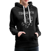 Thinking of You Voodoo Doll Women’s Premium Hoodie - charcoal grey