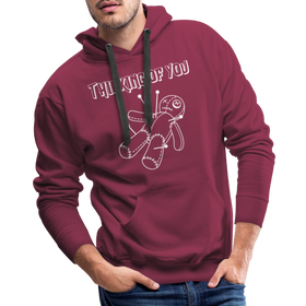 Thinking of You Voodoo Doll Men’s Premium Hoodie