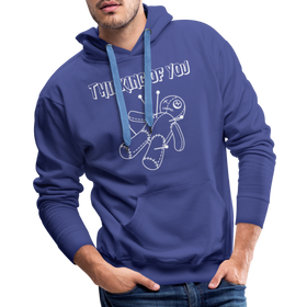 Thinking of You Voodoo Doll Men’s Premium Hoodie