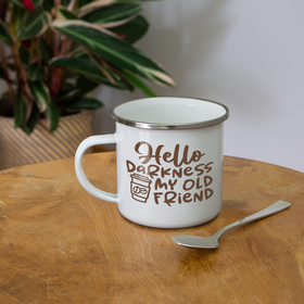 Hello Darkness Funny Coffee Camper Mug