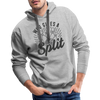 Who Gives a Split Bowling Pun Men’s Premium Hoodie - heather grey