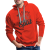 Who Gives a Split Bowling Pun Men’s Premium Hoodie - red